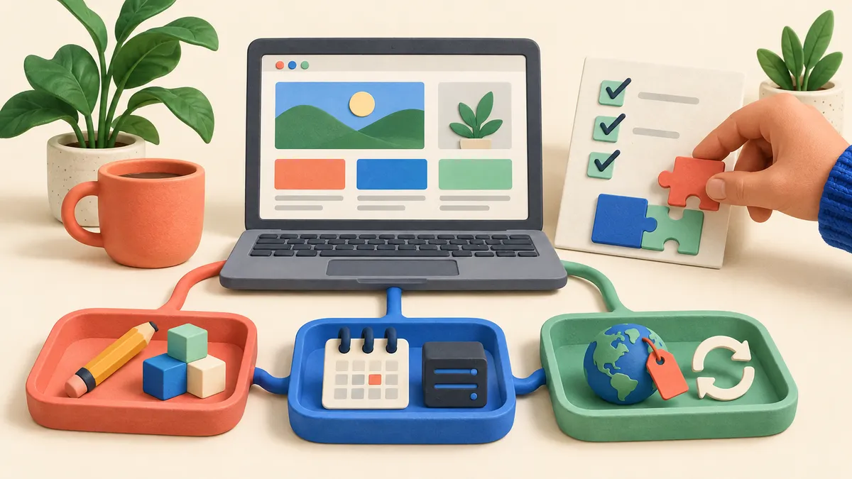 What does an AI-built website cost? Compare builder, hosting, domain and update costs, then plan your first payment and 