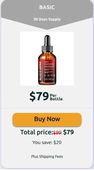 Gluco Gone-1-bottle