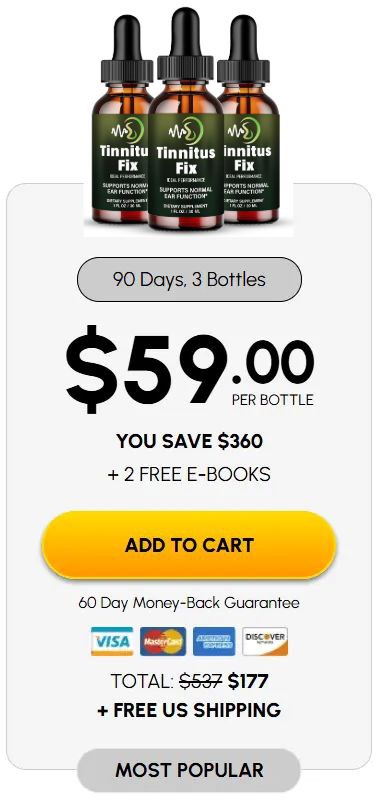 Tinnitus Fix -3-bottle