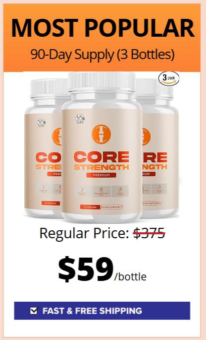 CoreStrength 3 bottles