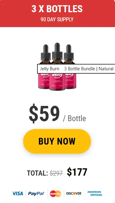 Jelly Burn-3 bottles