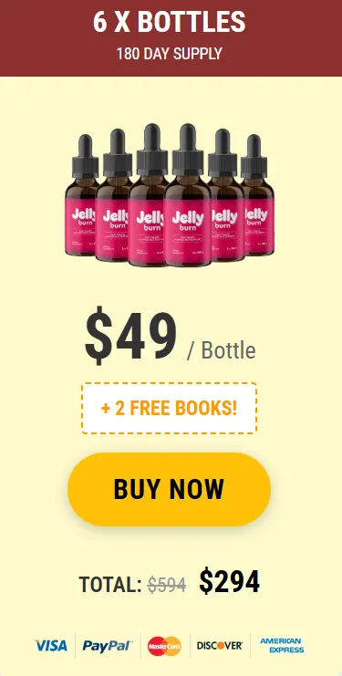 Jelly Burn- 6 bottles