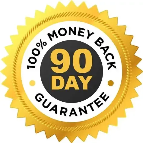 "Audifort-90 day money back guarantee badge"