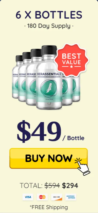 Kerassentials- 6 bottles