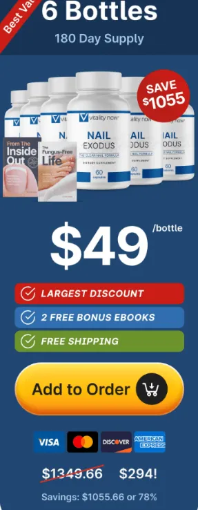 Nail Exodus- 6 bottles