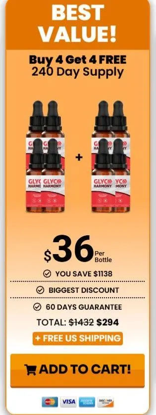 Glyco Harmony- 8 bottles