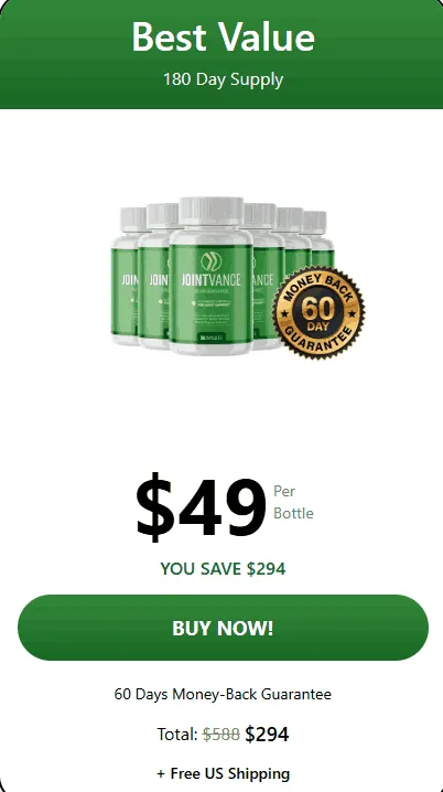 JointVance- 6 bottles