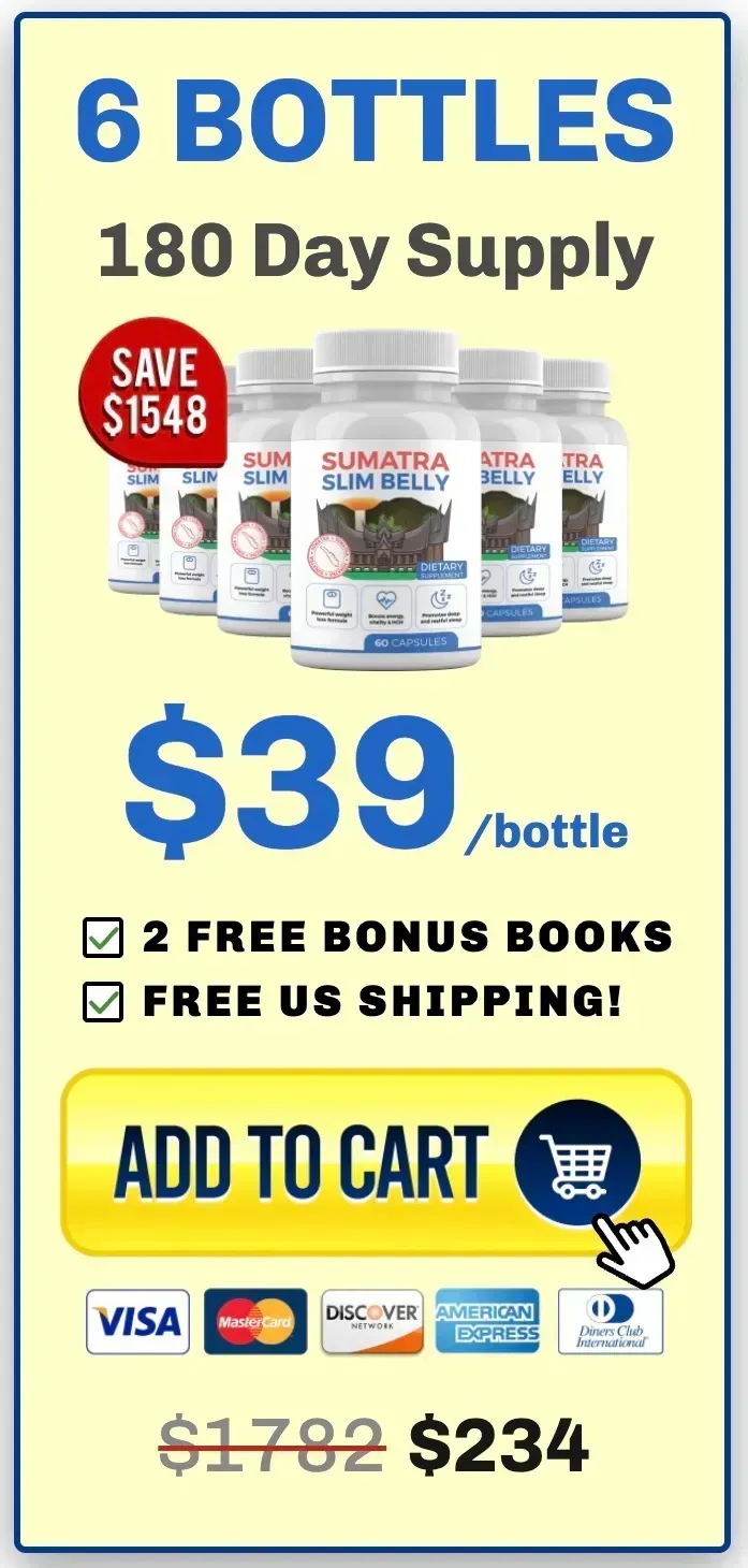 Sumatra slim belly tonic- 6 bottles