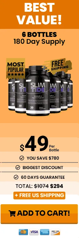 Slimtide- 6 bottles