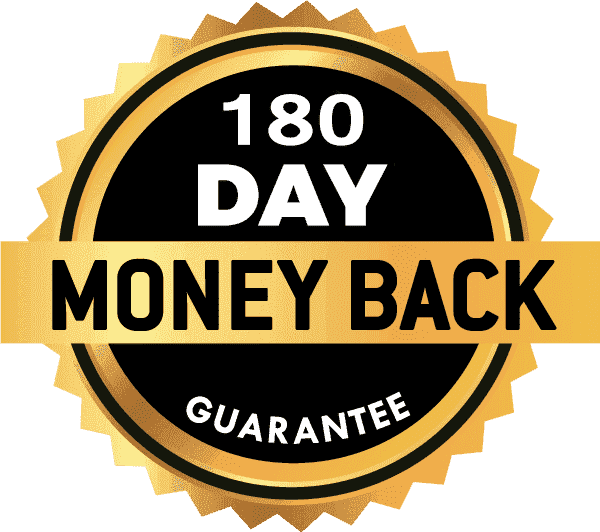 "Ignitra-180 day money back guarantee