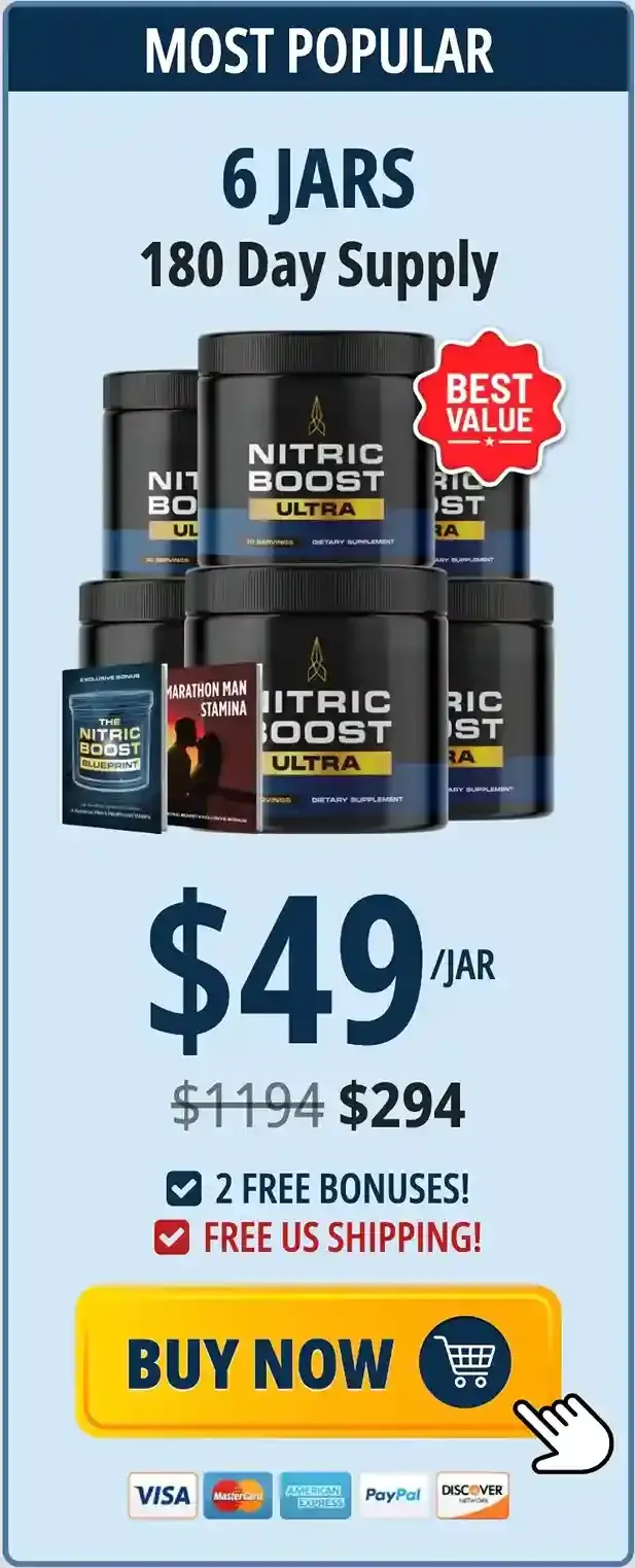 Nitric Boost Ultra- 6 jars