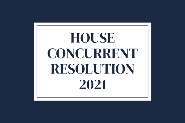 House Concurrent Resolution 2021