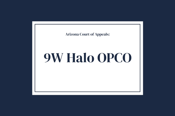 9W Halo OPCO
