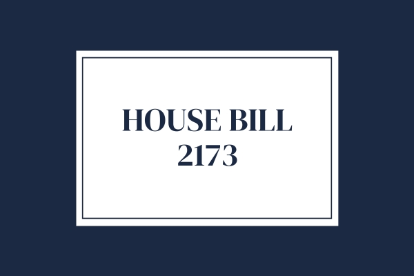 HOUSE BILL 2173