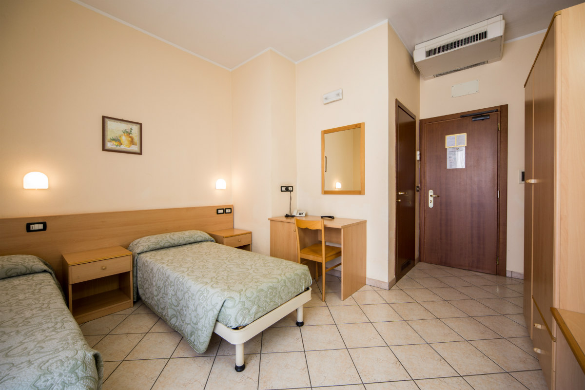 Camera doppia o matrimoniale dell'Hotel Il Gallo a Castel San Pietro