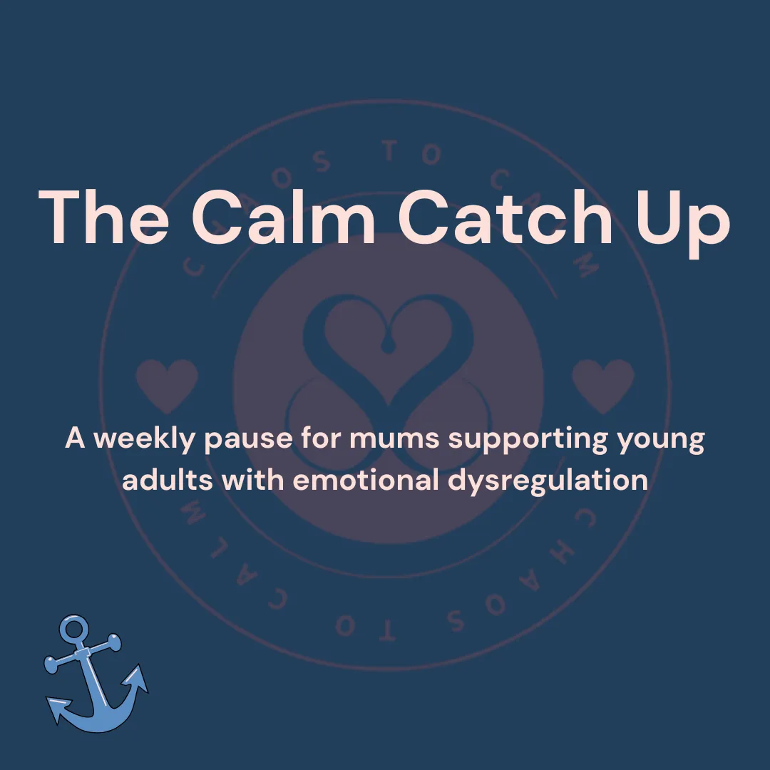 The Calm catch Up Header