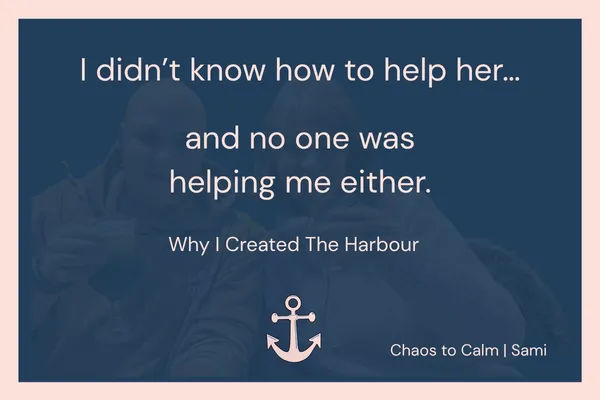 Mother supporting young adult with emotional dysregulation and mental health challenges