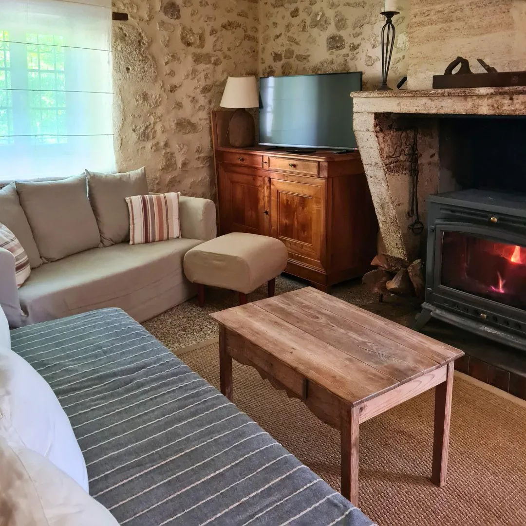 Chambre du gîte en vigne