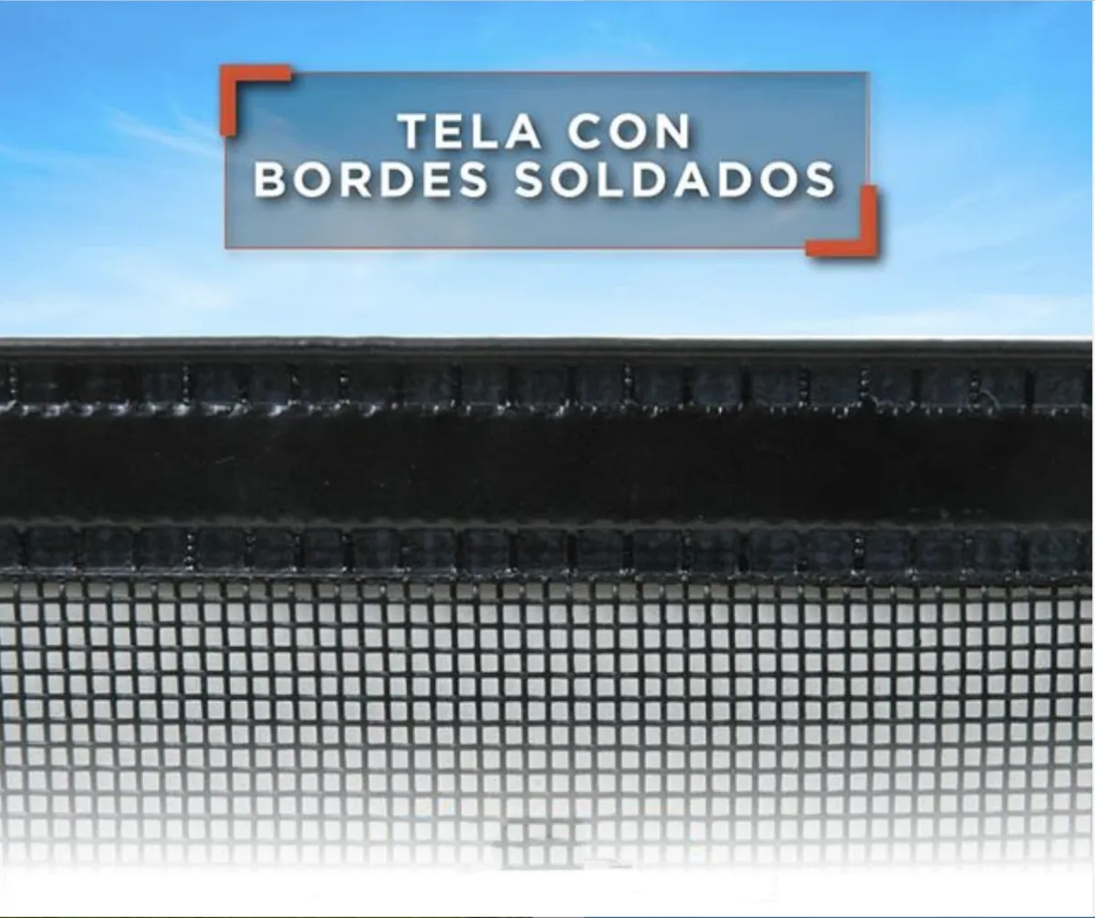 Tela de textilene con bordes soldados, ideal para vallas de seguridad en piscinas. Fabricada con materiales de alta calidad que brindan resistencia y mayor durabilidad frente a factores externos.