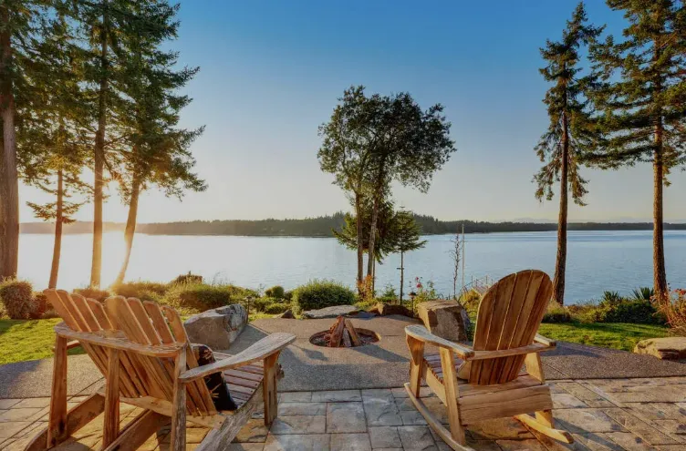 Multi-feature deck with pergola near Back River Road in Dover NH