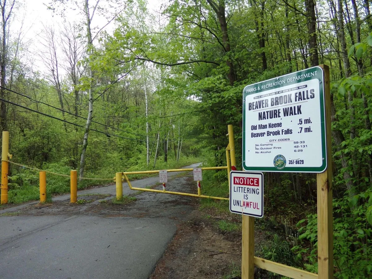 Moisture-resistant deck with reinforced base near Beaver Brook Falls in Keene NH