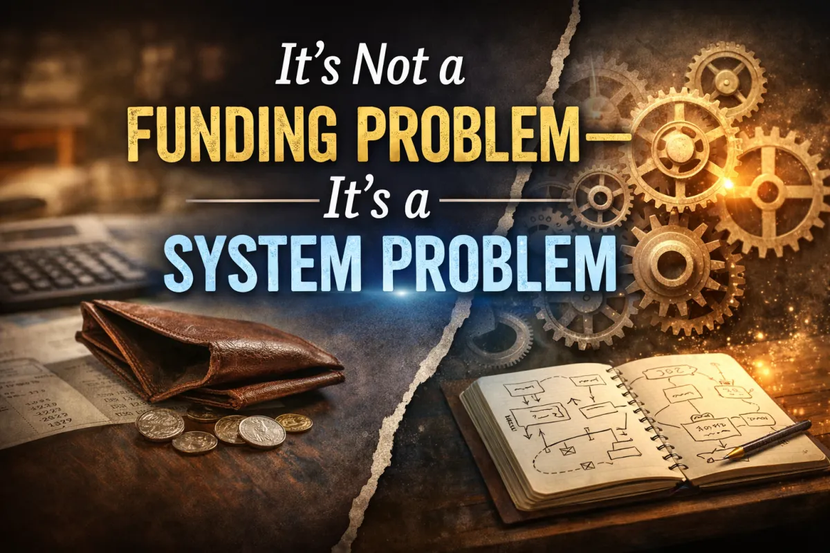 It’s Not a Funding Problem—It’s a System Problem