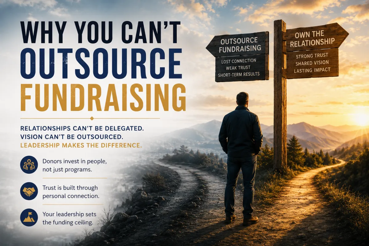 Why You Can’t Outsource Fundraising