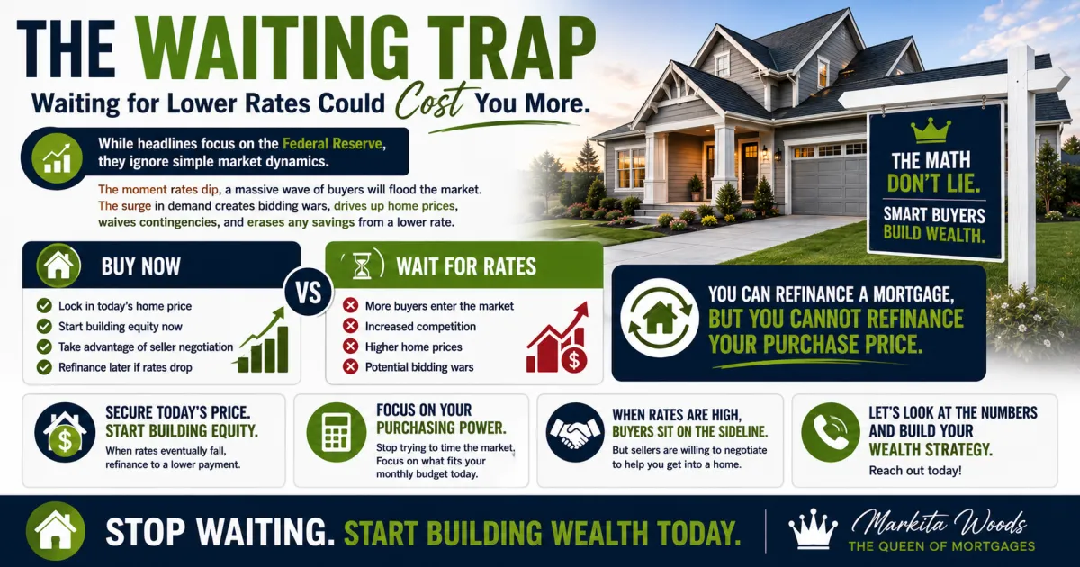 The Waiting Trap: Why Sitting on the Sidelines for Rates to Drop Could Be Costing You Money Now