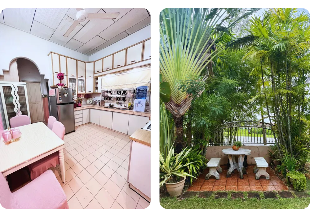 Dapur pink rose homestay ilibin