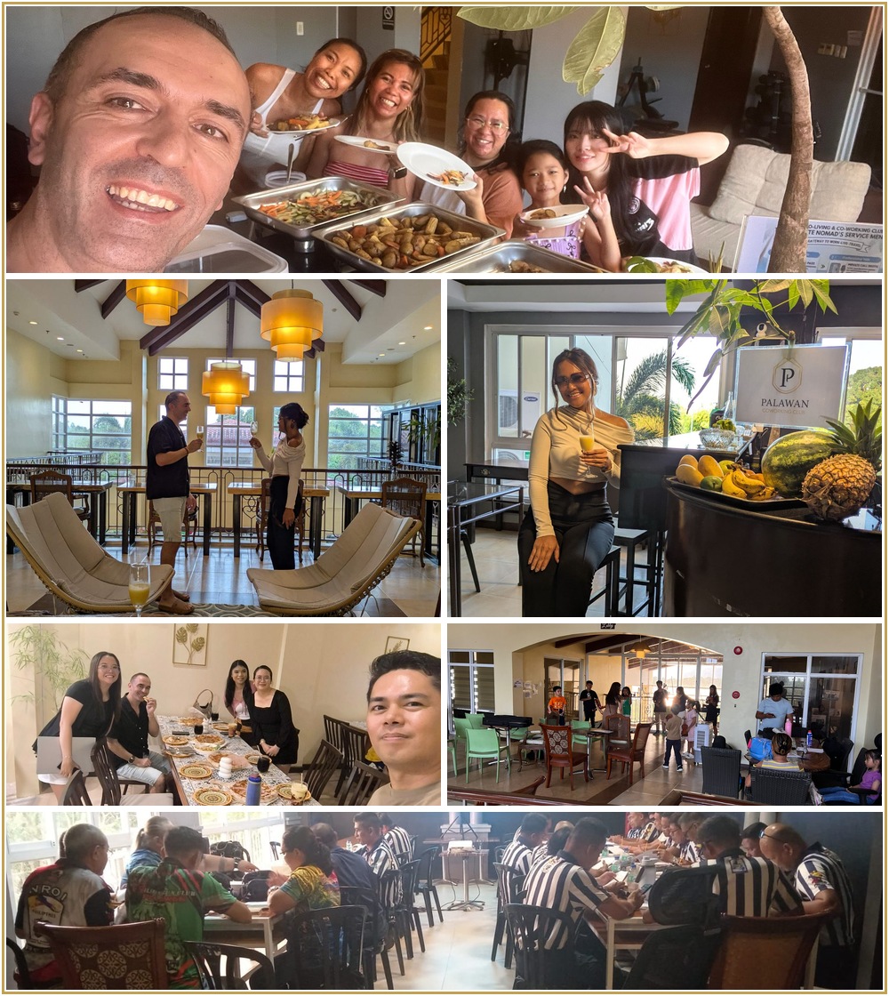 Co-working space gym