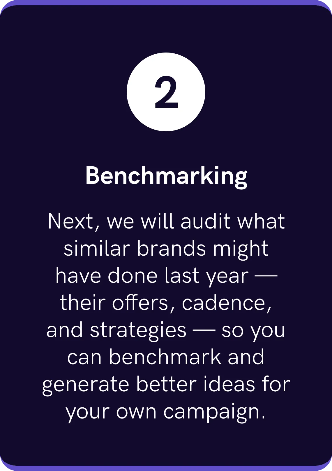 Benchmarking