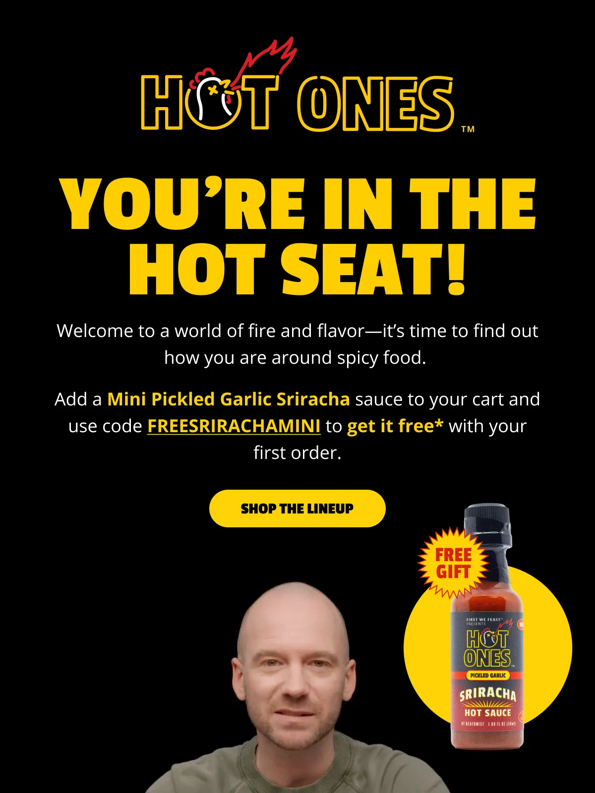 Hot Ones email