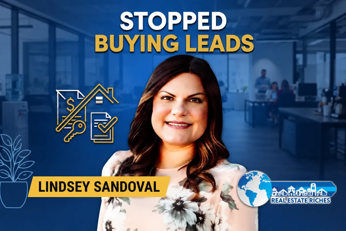 Lindsey Sandoval discussing AI real estate lead generation and building a smarter real estate pipeline