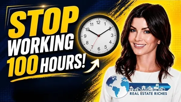 Erica Wolfe on stopping 100-hour workweeks with AI automation and smarter real estate team systems on Kathy Byrnes' Real Estate Riches podcast.