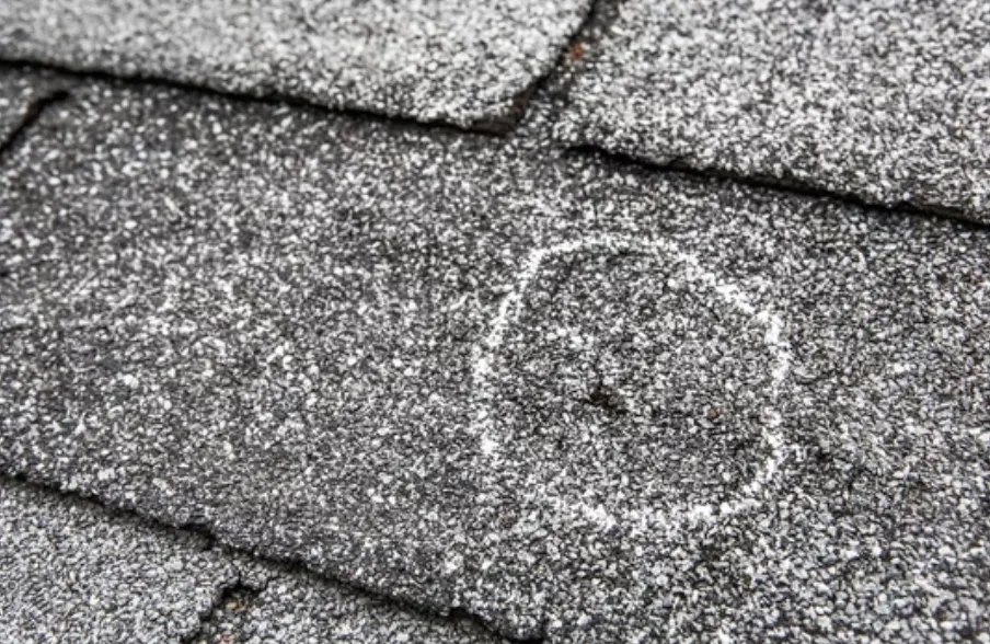 storm damaged roof repair step 1