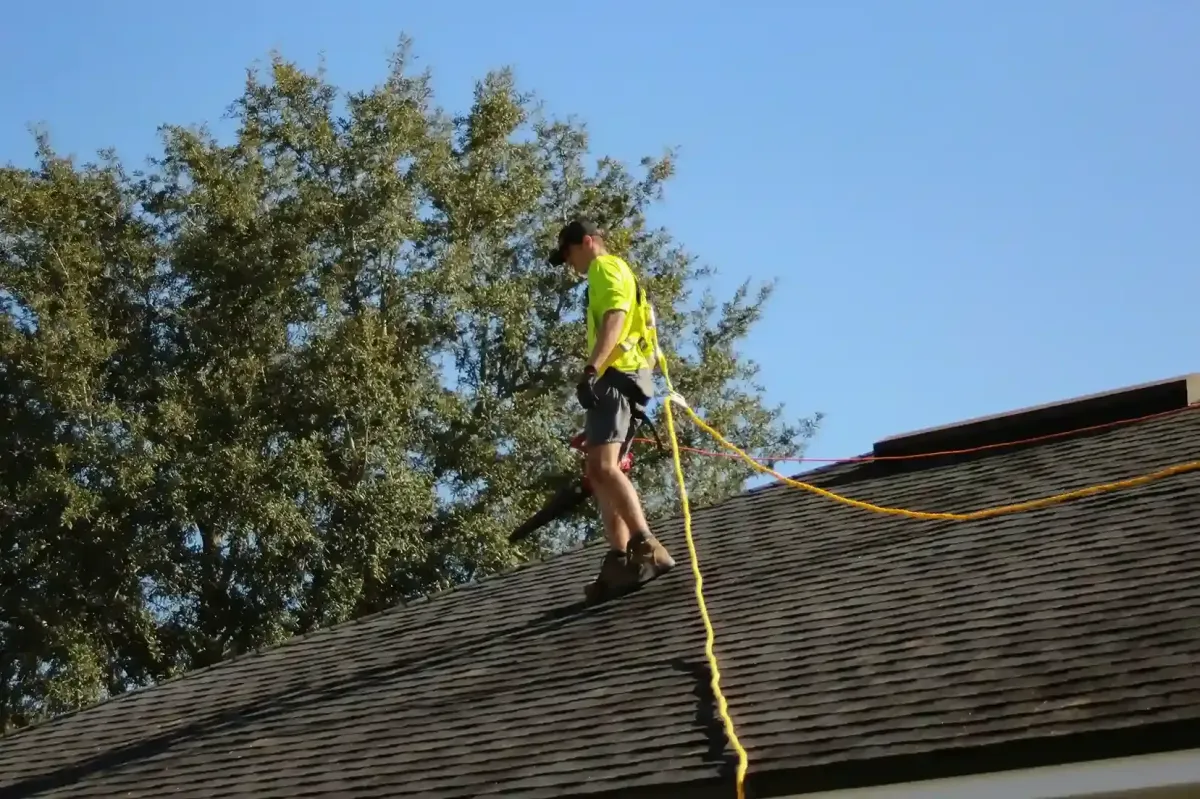 Step 1 residential roofing services