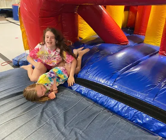 Kids gymnastics at Pinnacle Gymnastics in Medina Ohio