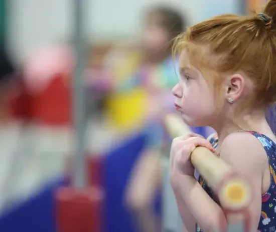 Kids gymnastics at Pinnacle Gymnastics in Medina Ohio