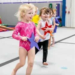 Kids birthday party at Pinnacle Gymnastics in Medina Ohio