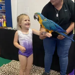 Kids birthday party at Pinnacle Gymnastics in Medina Ohio