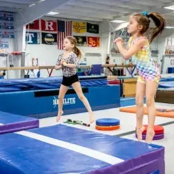 Kids birthday party at Pinnacle Gymnastics in Medina Ohio