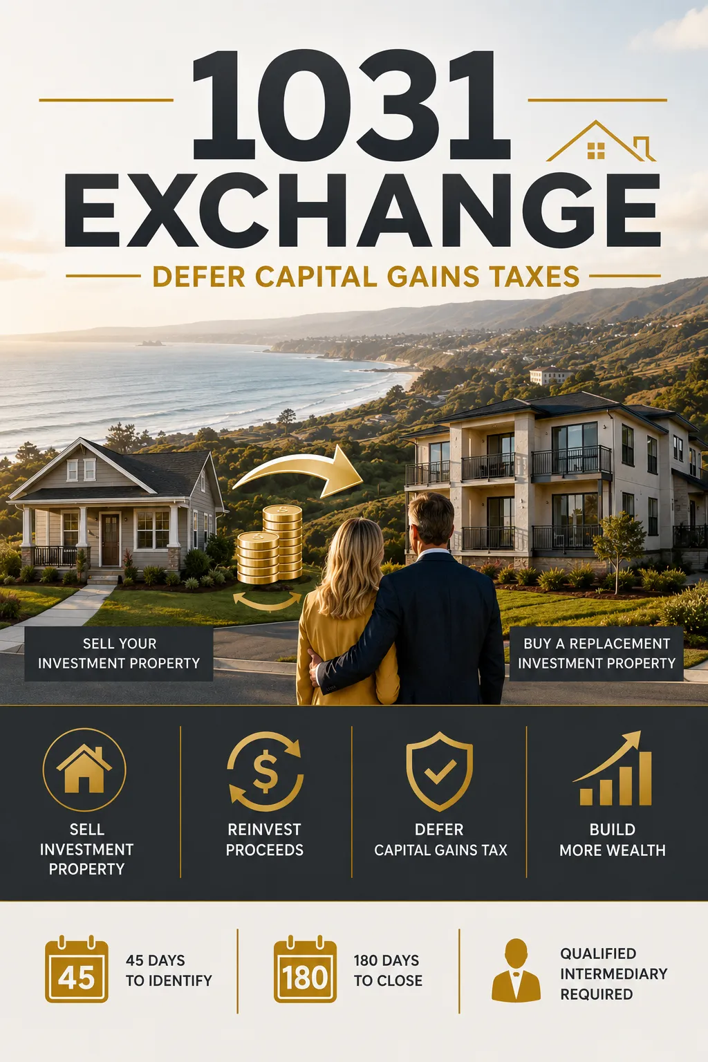 Selling a Rental Property on the Central Coast? Here's How a 1031 Exchange Can Save You Thousands in Taxes