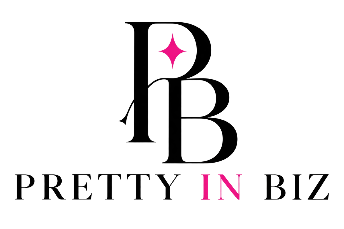 Pretty in Biz Consulting Logo