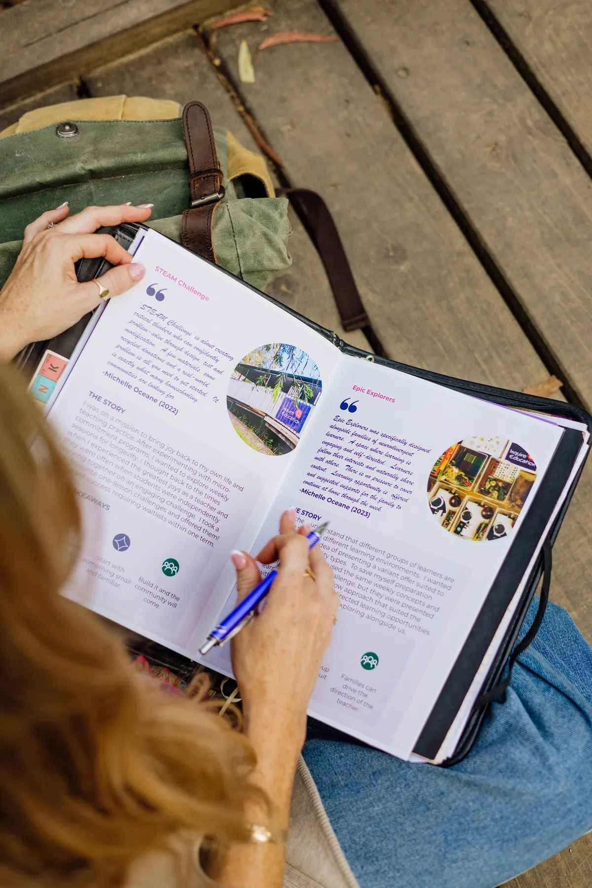 ebook printed into a guide
