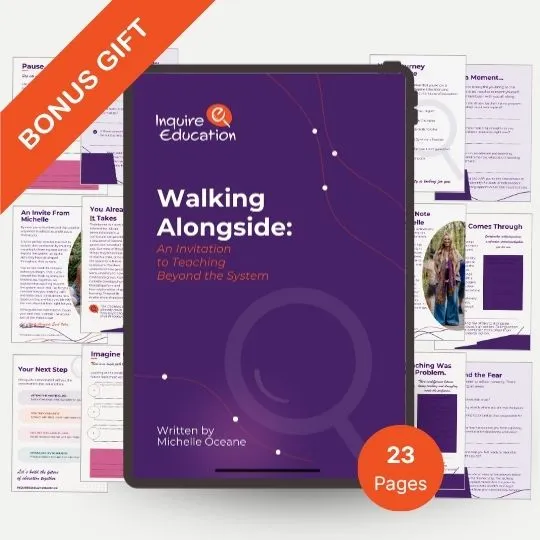 bonus gift: walking alongside guide