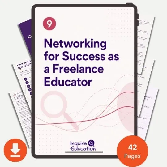 ebook 9: networking for success as a freelance educator