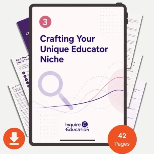 eBook 3: Crafting your unique ducator niche