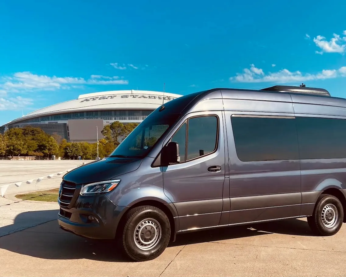 Trams on city street with buildings and buildings