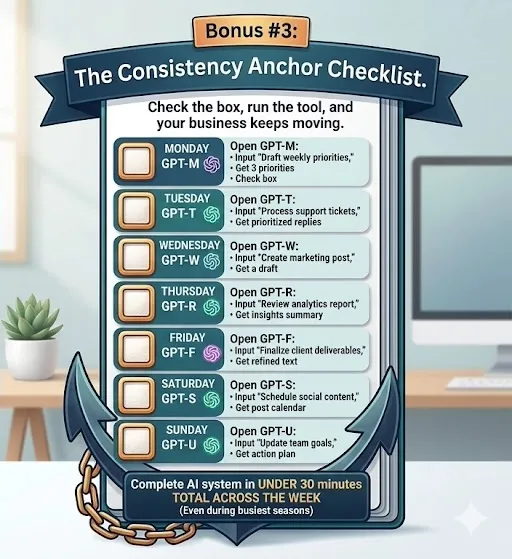 The Consistency Anchor Checklist