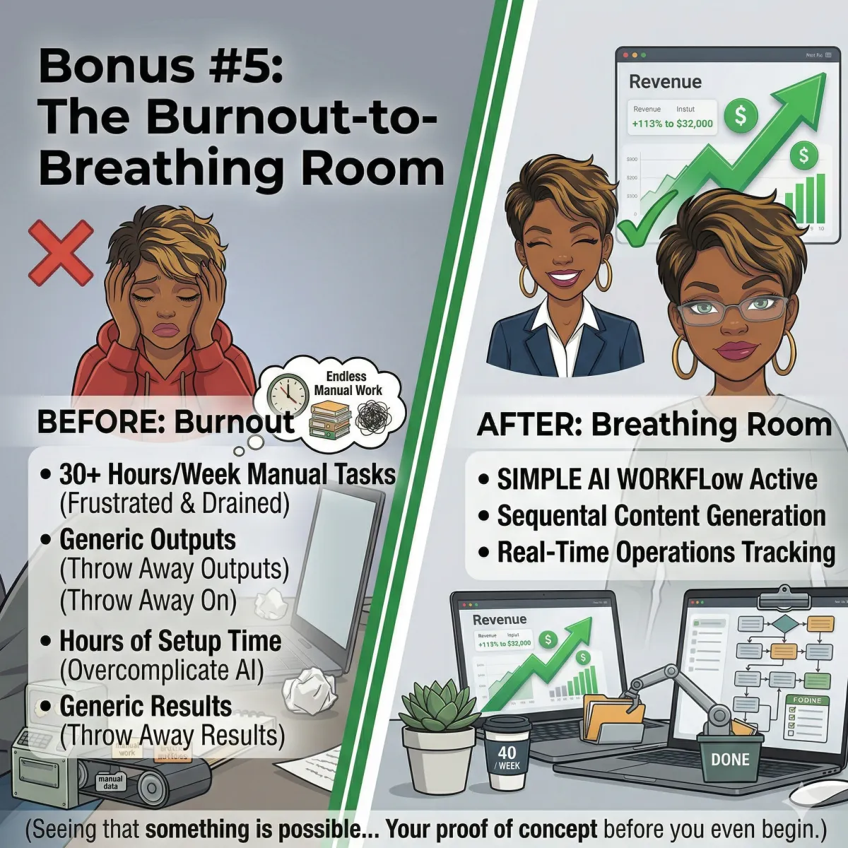The Burnout-to-Breathing Room Case Study Breakdown